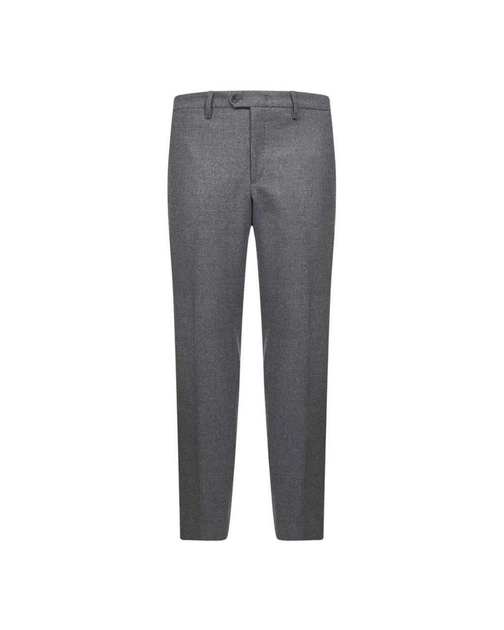 D4.0 Gray Suit Trousers for men