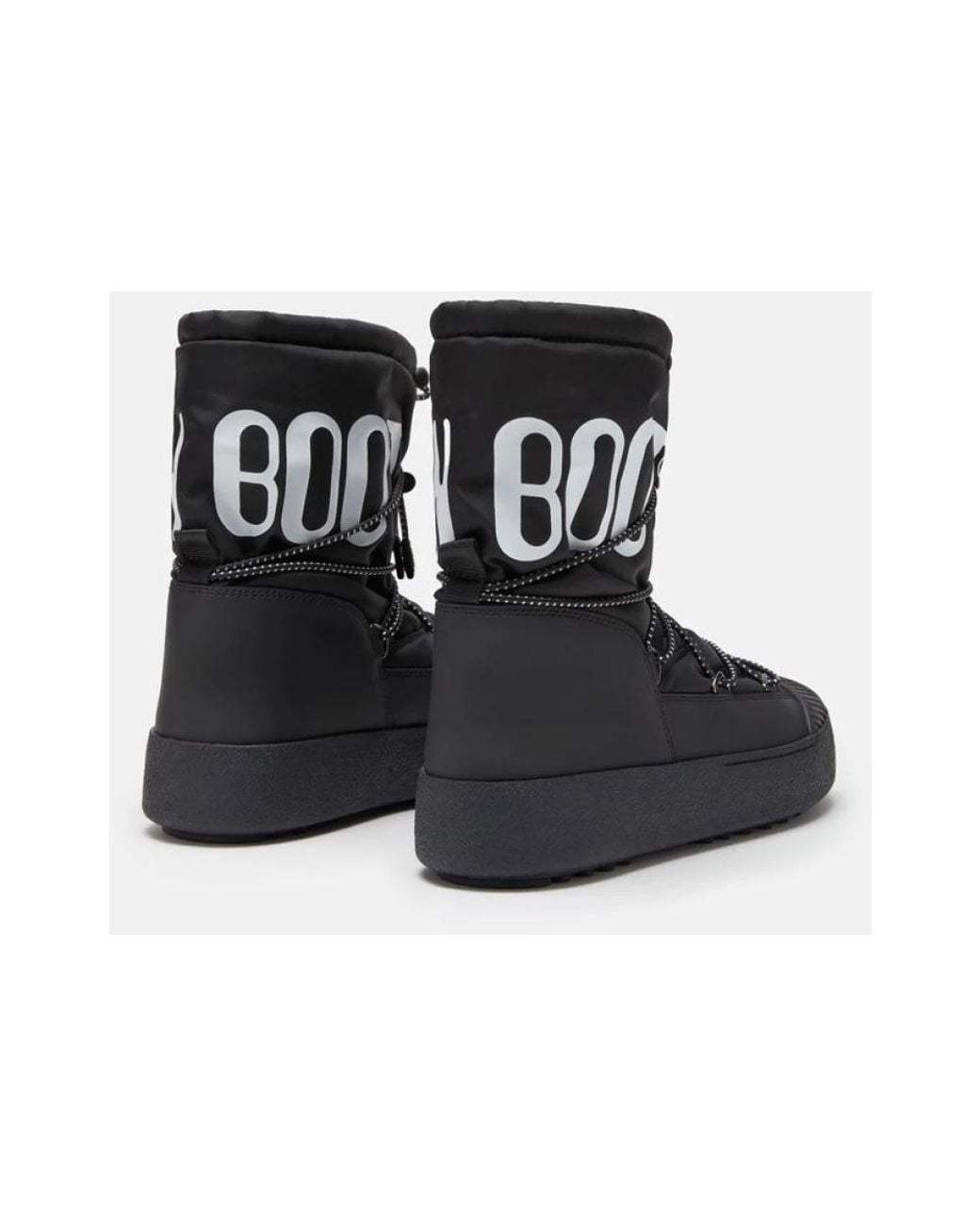 Moon Boot Black Winter Boots for men