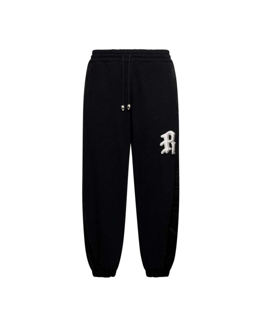 John Richmond Broeken ,Zwart ,Katoen Jogger Met Logo Aan De Voorkant in het Black