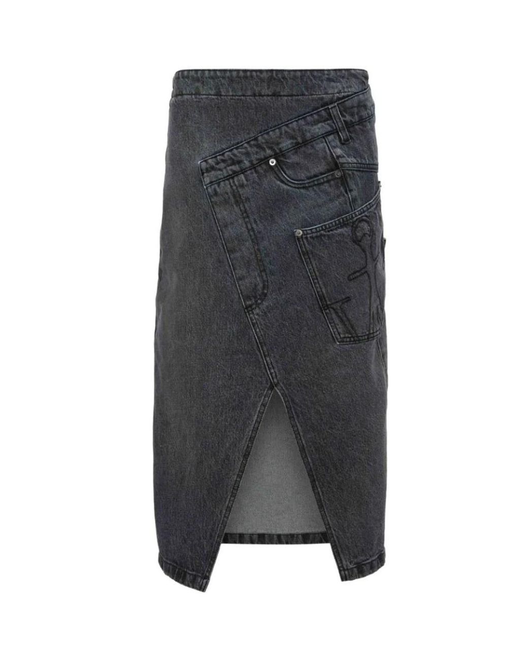 J.W. Anderson Gray Denim Skirts