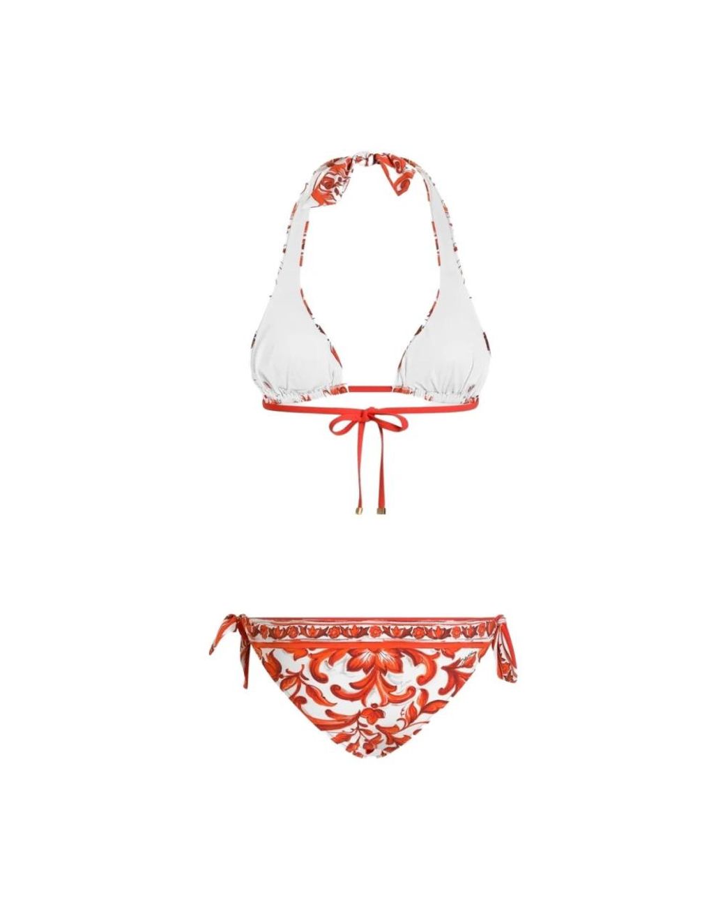 Dolce & Gabbana Red Bikinis