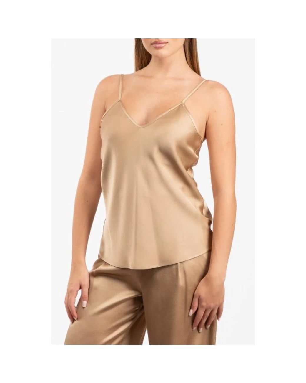 Max Mara Natural Sleeveless Tops