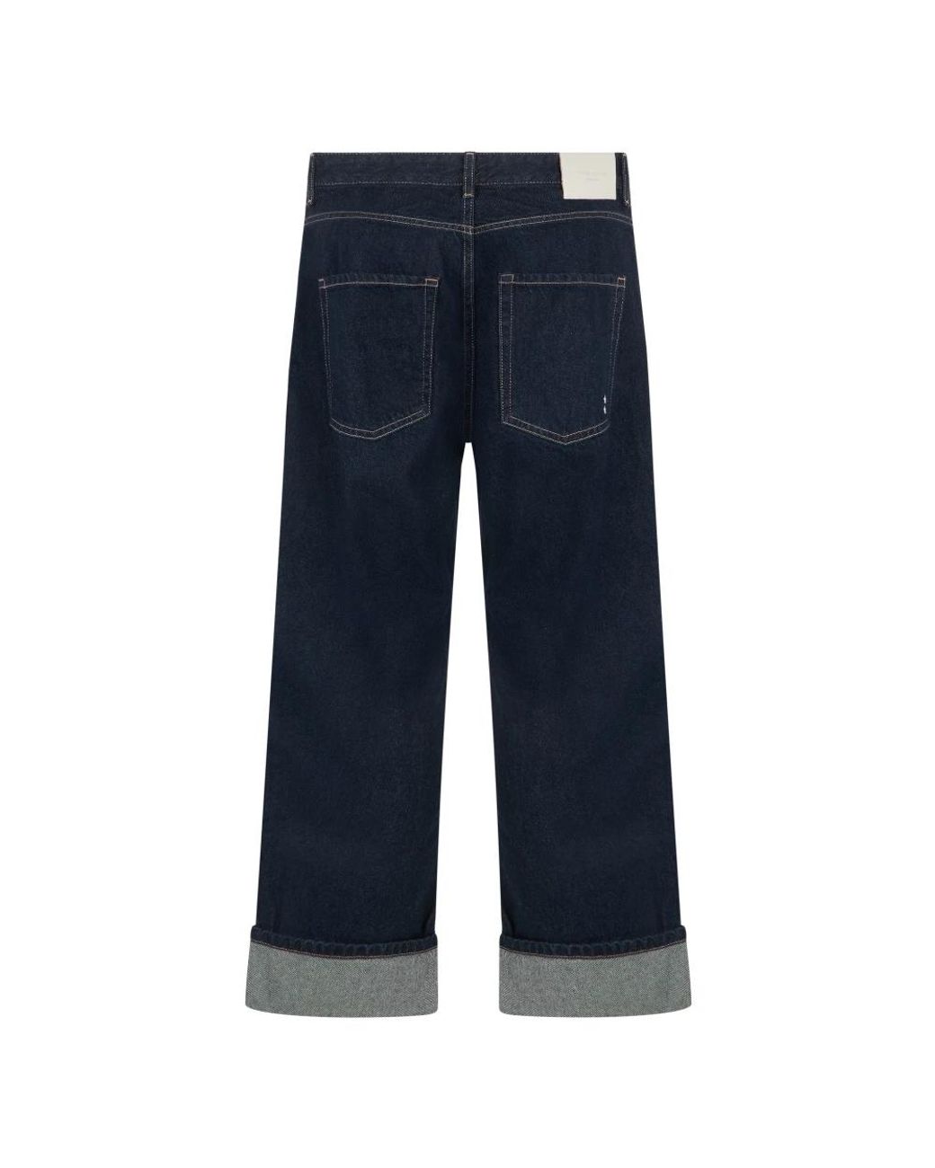 ICON DENIM Blue Wide Jeans for men