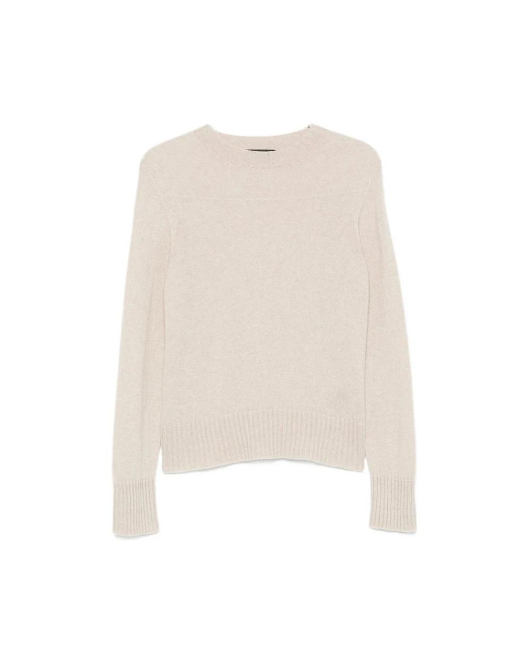 Aragona White Cashmere Knitwear