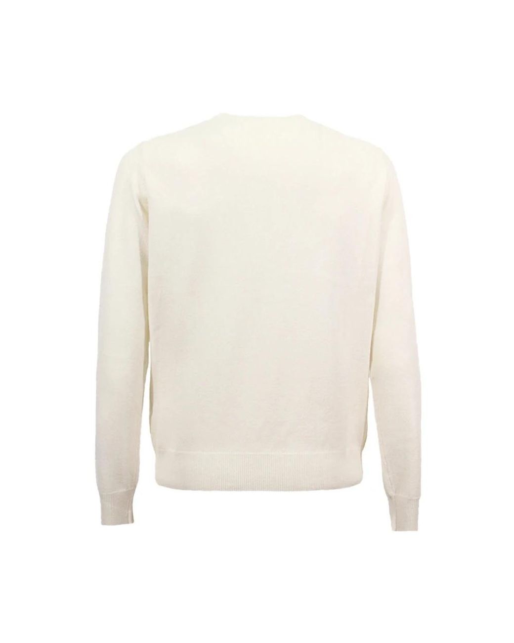 Malo White Cashmere Knitwear for men