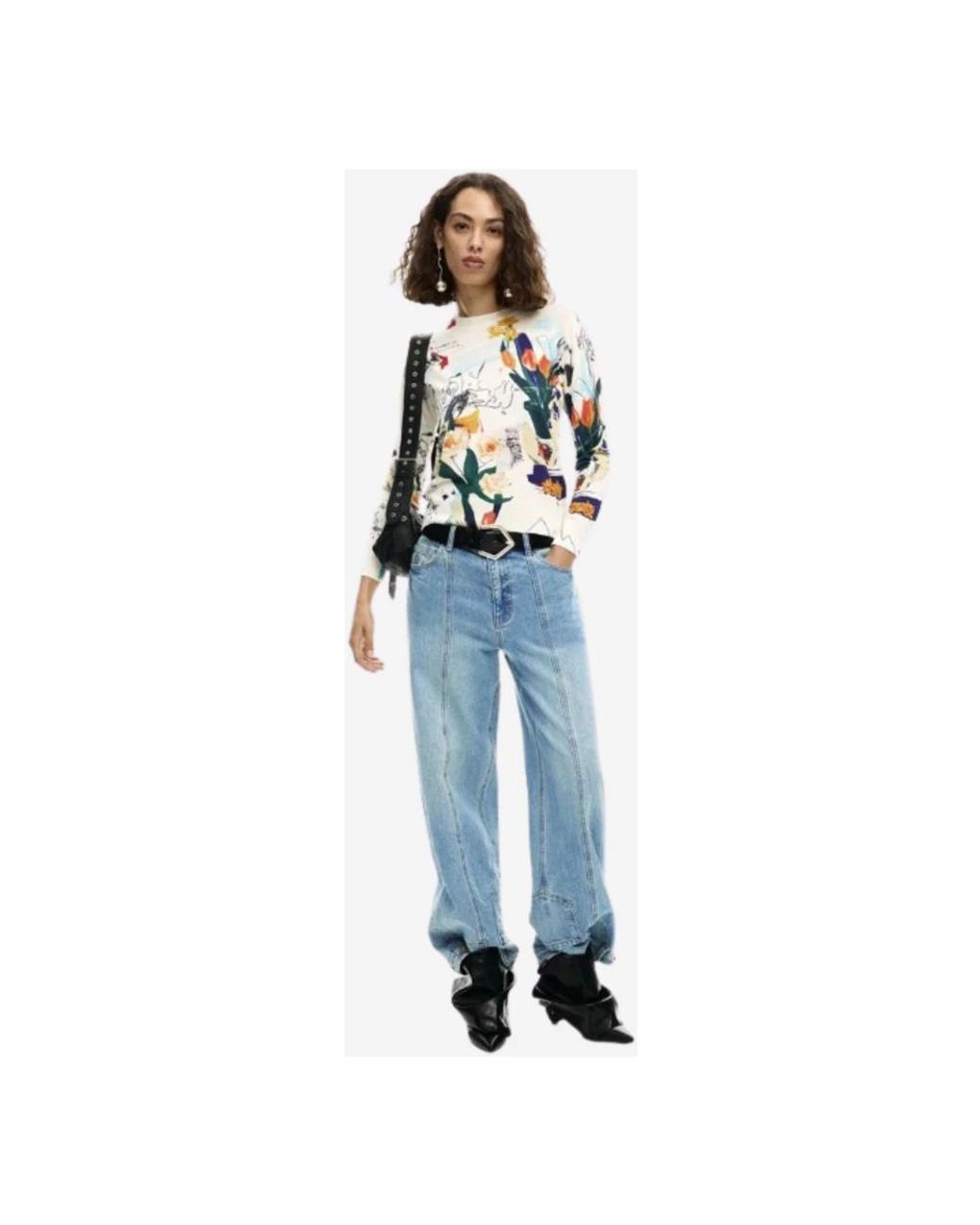 Desigual Blue Sweatshirts