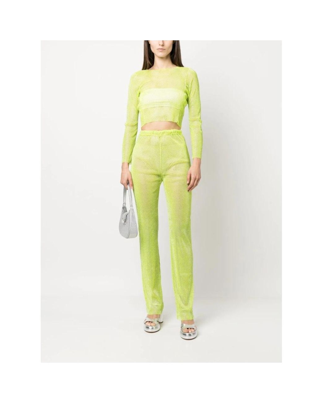 Santa Brands Yellow Wide Trousers