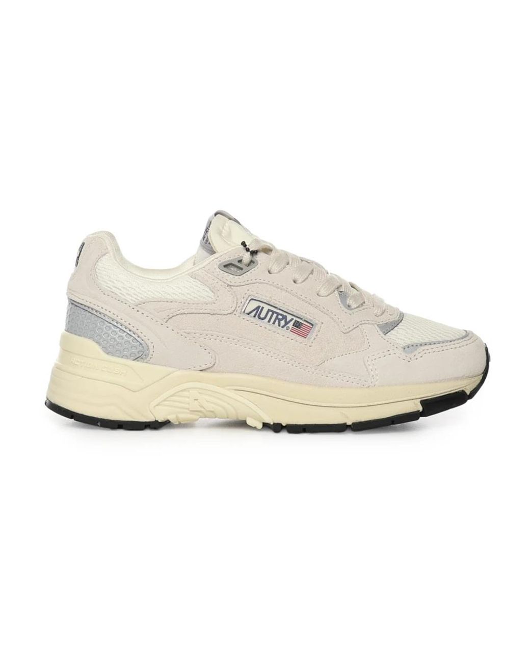 Autry Hyperway Sneakers in het White