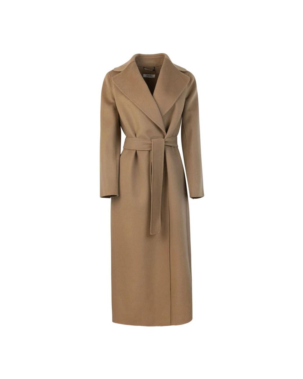 Max Mara Poldo Coat in het Natural