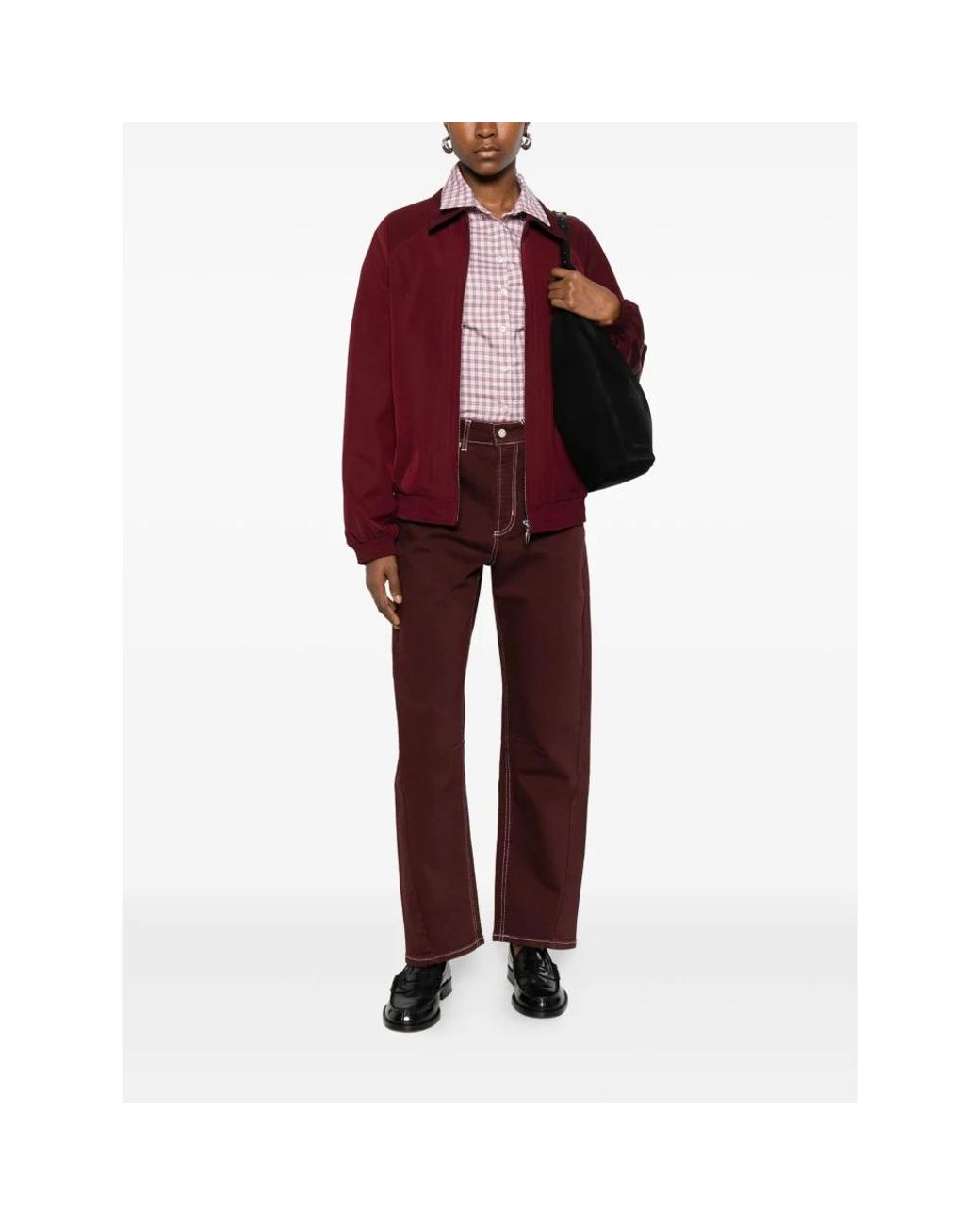 Loose-Fit Jeans Rails de color Red