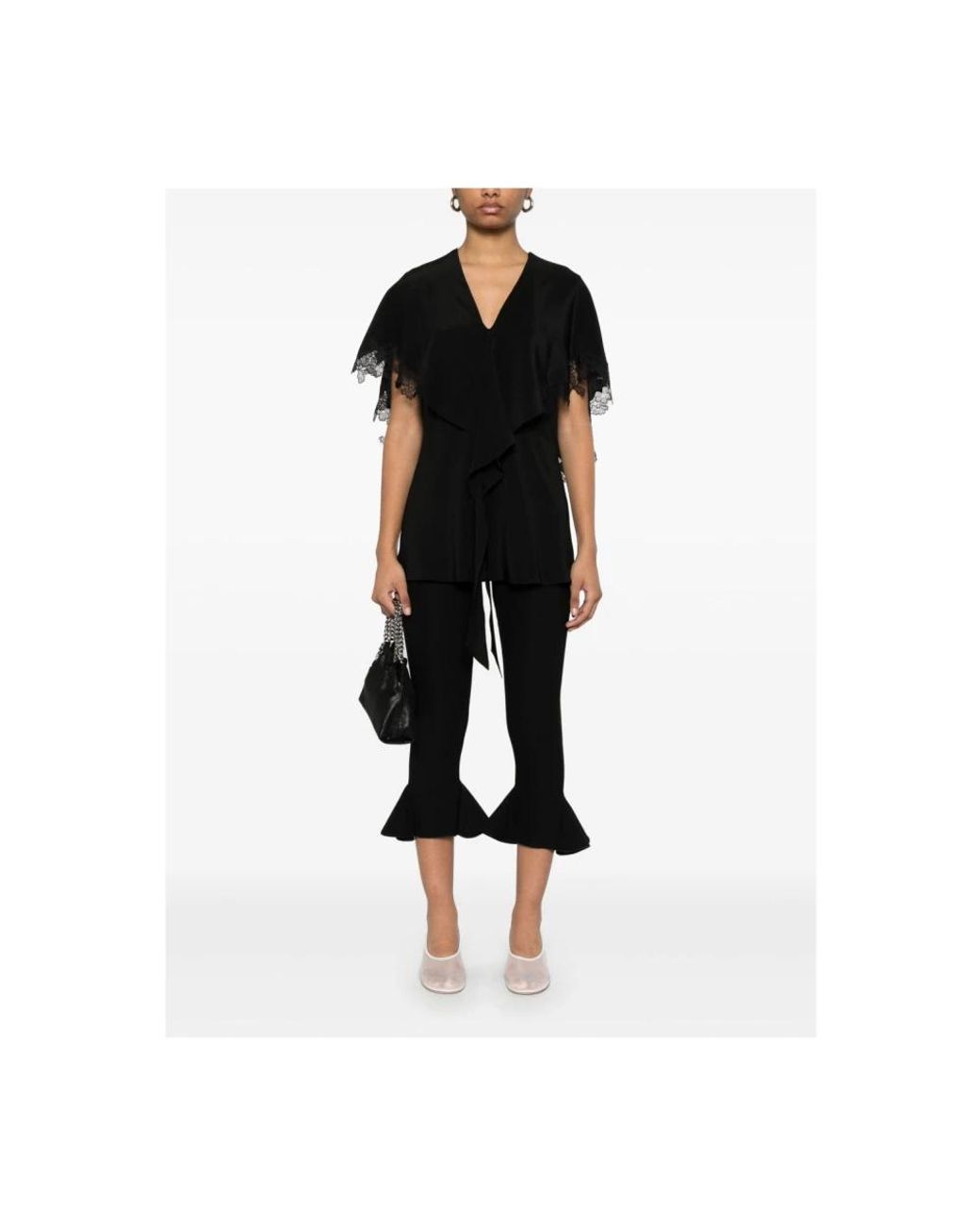 Blouses Stella McCartney en coloris Black