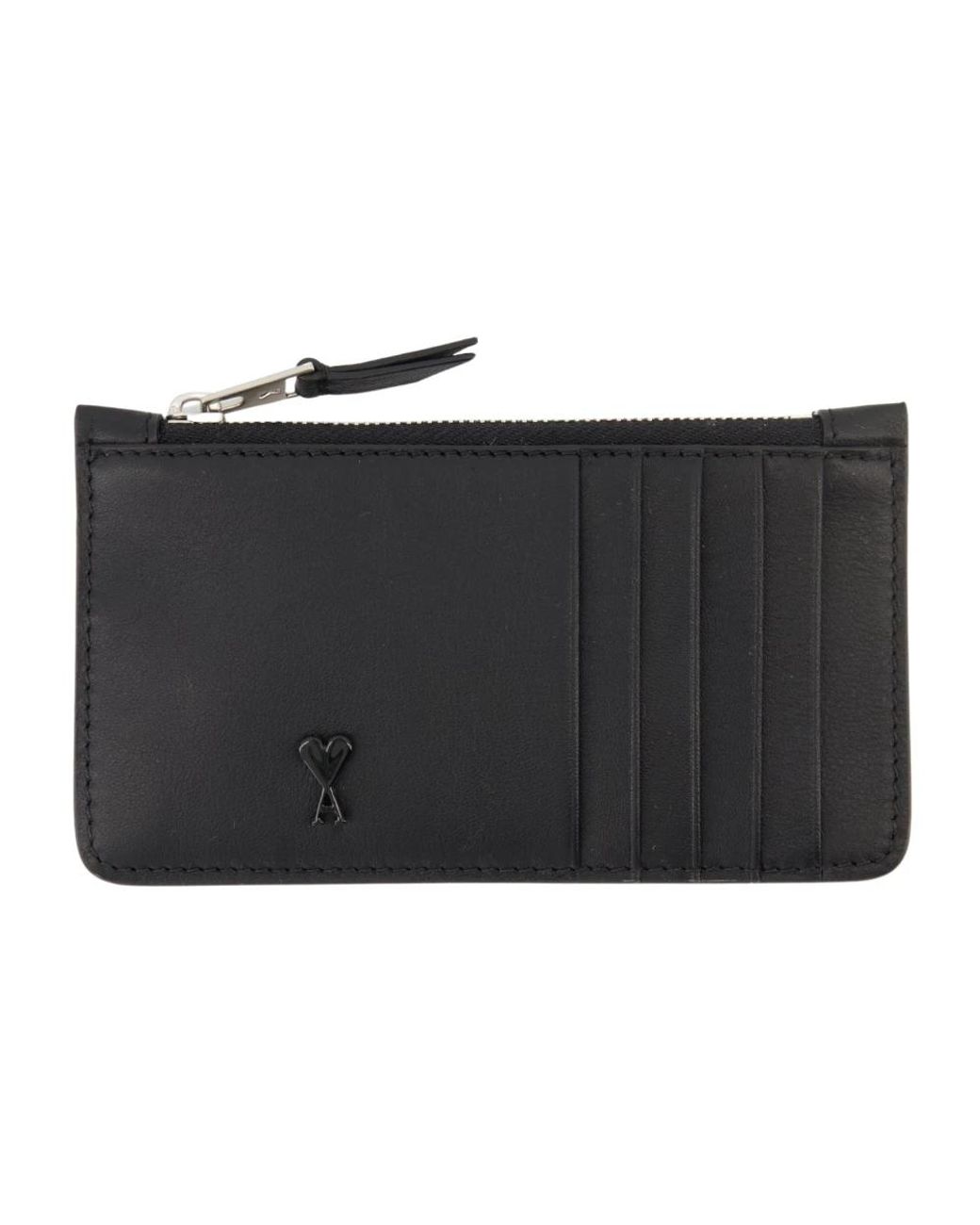 AMI Black Wallets & Cardholders for men