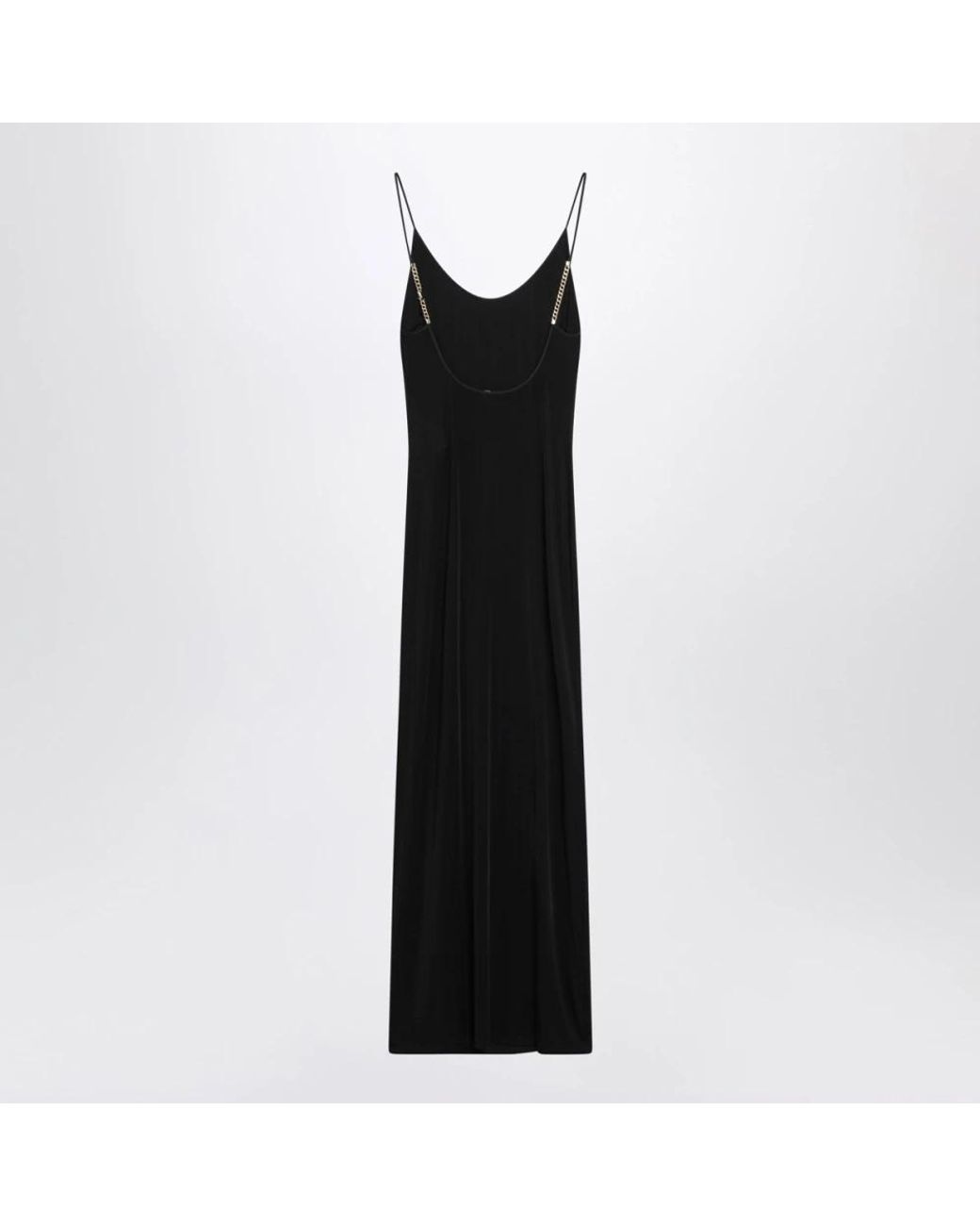 Saint Laurent Black Maxi Dresses