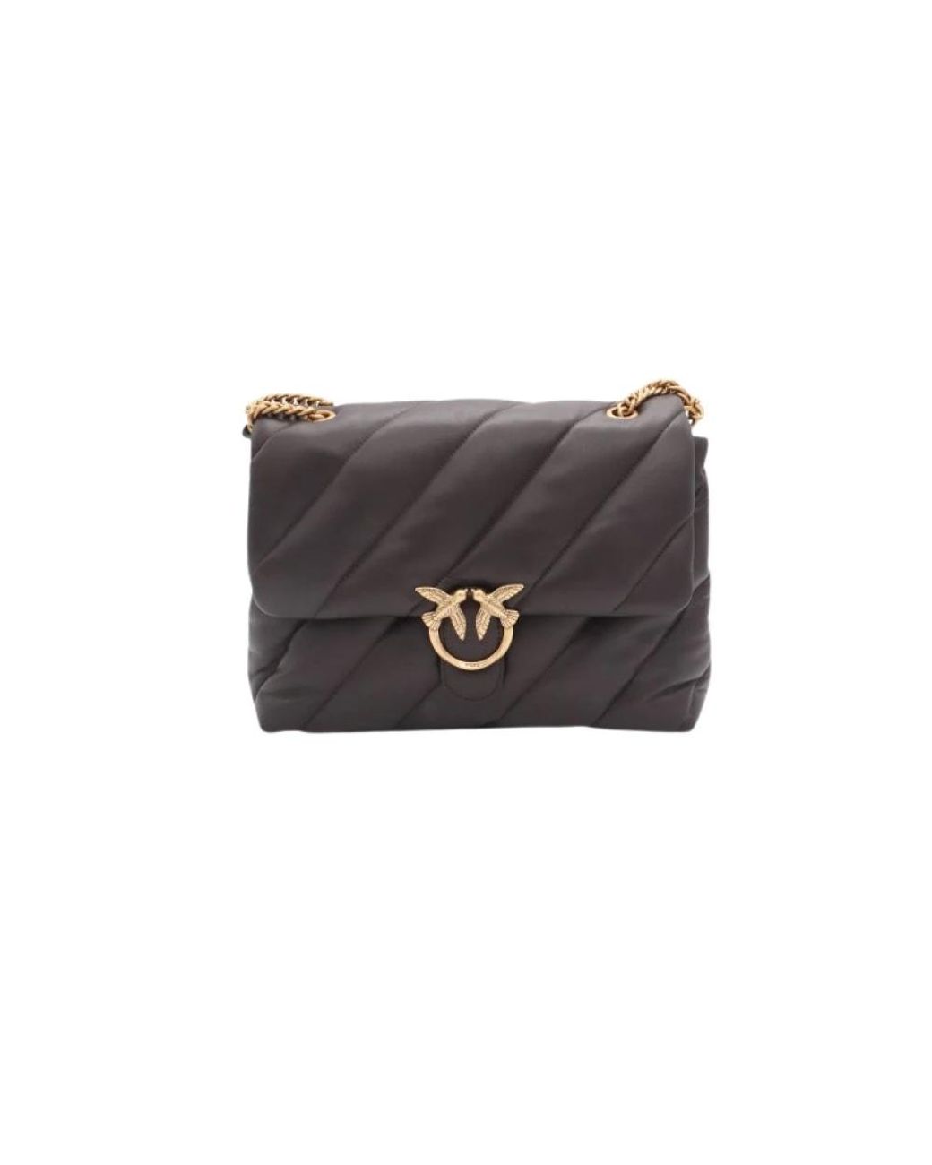 Pinko Gray Shoulder Bags