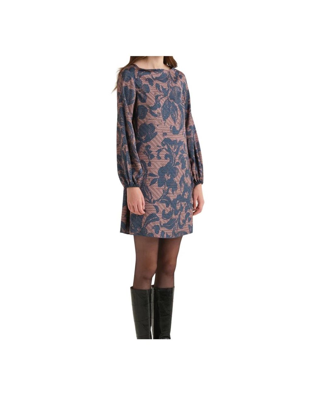 Maliparmi Multicolor Short Dresses
