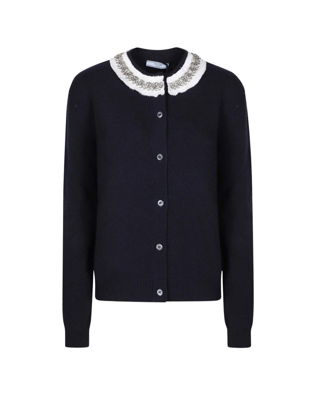 Prada Blue Cardigans