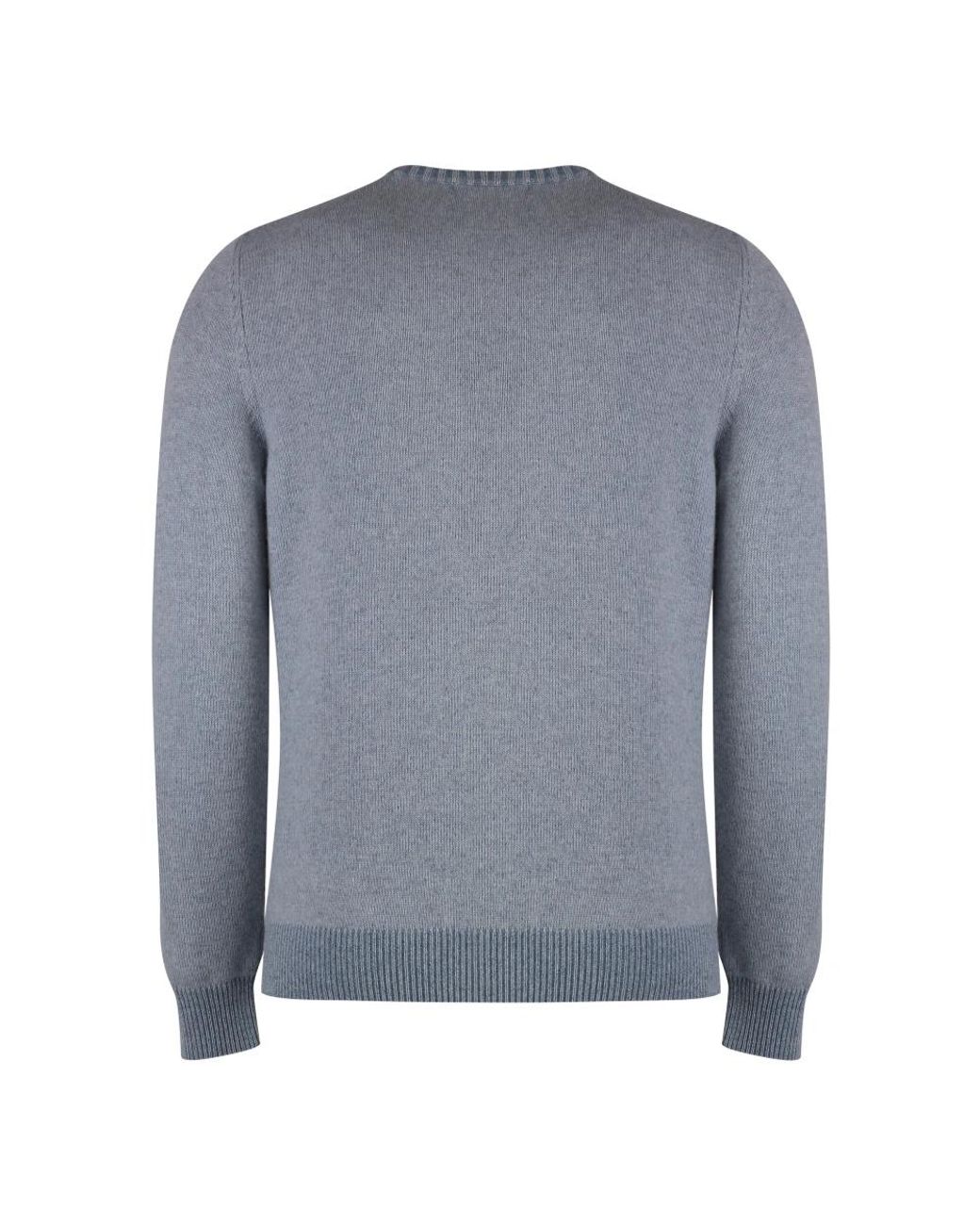Malo Gray Cashmere Knitwear for men