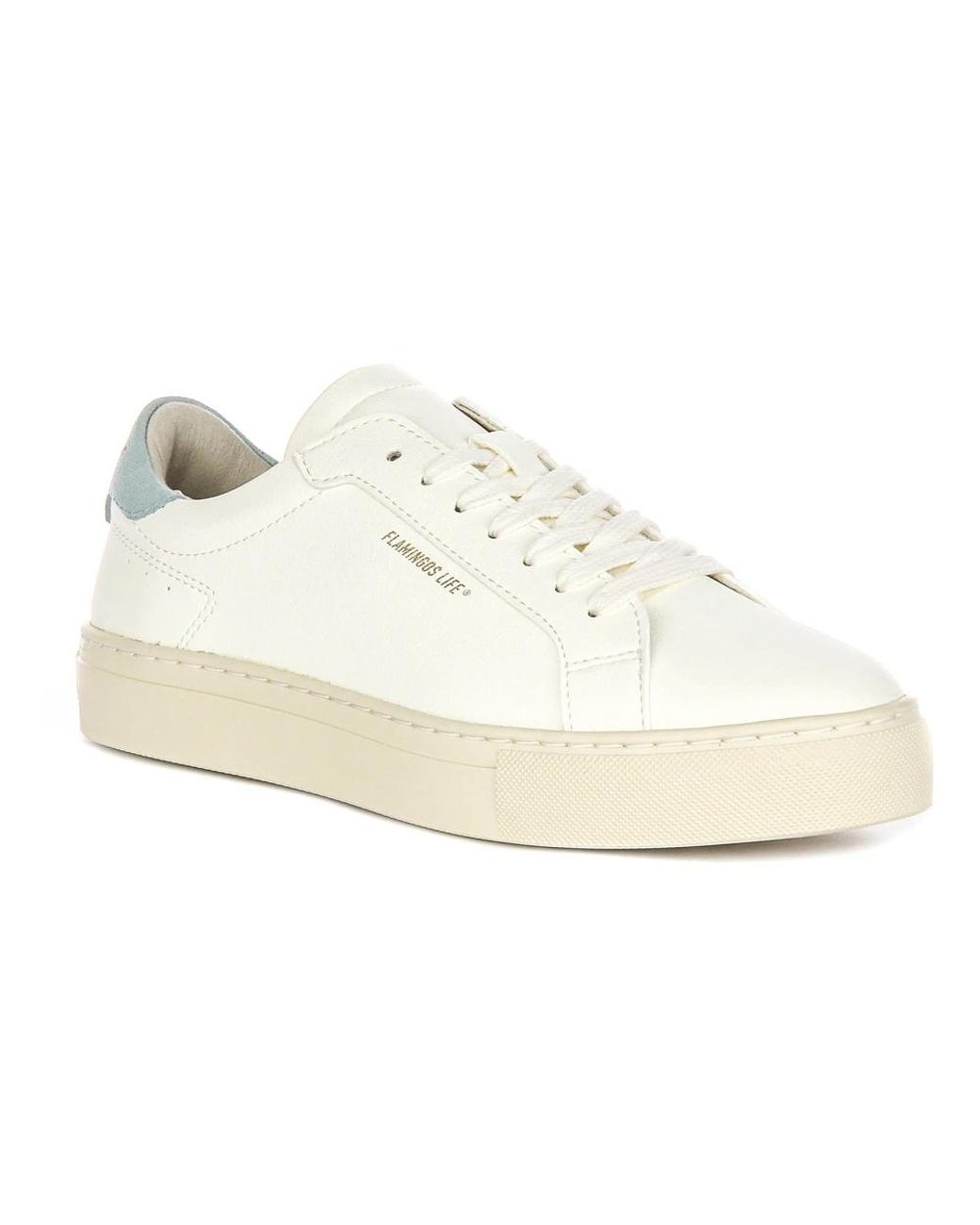 Flamingos' Life White Sneakers