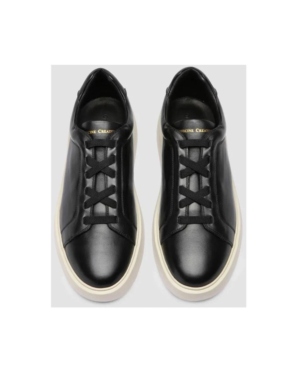 Officine Creative Black Sneakers for men