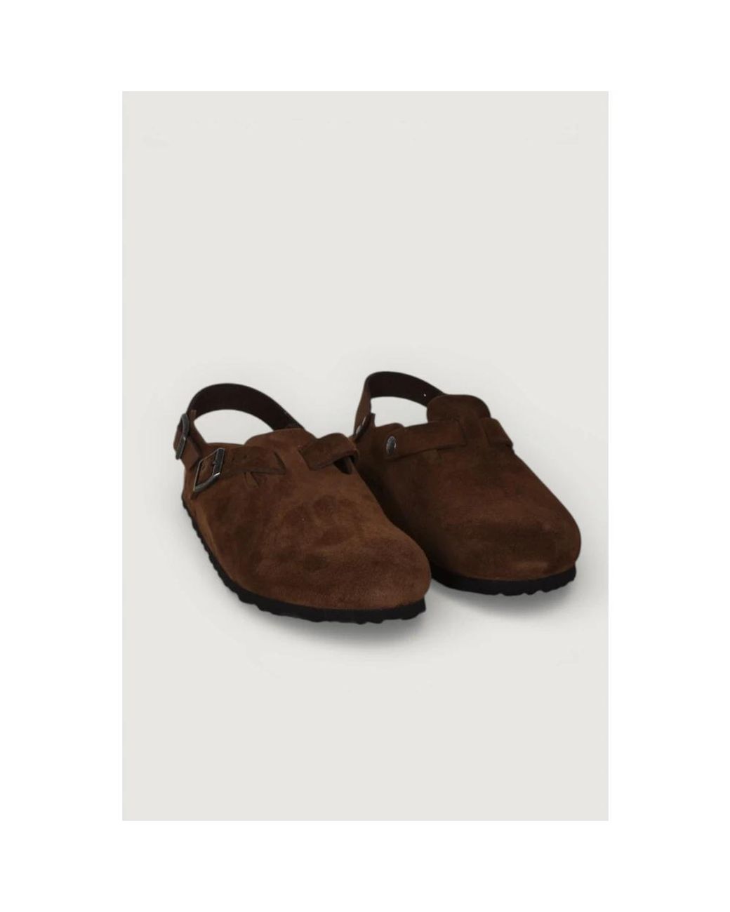 Birkenstock Brown Clogs for men