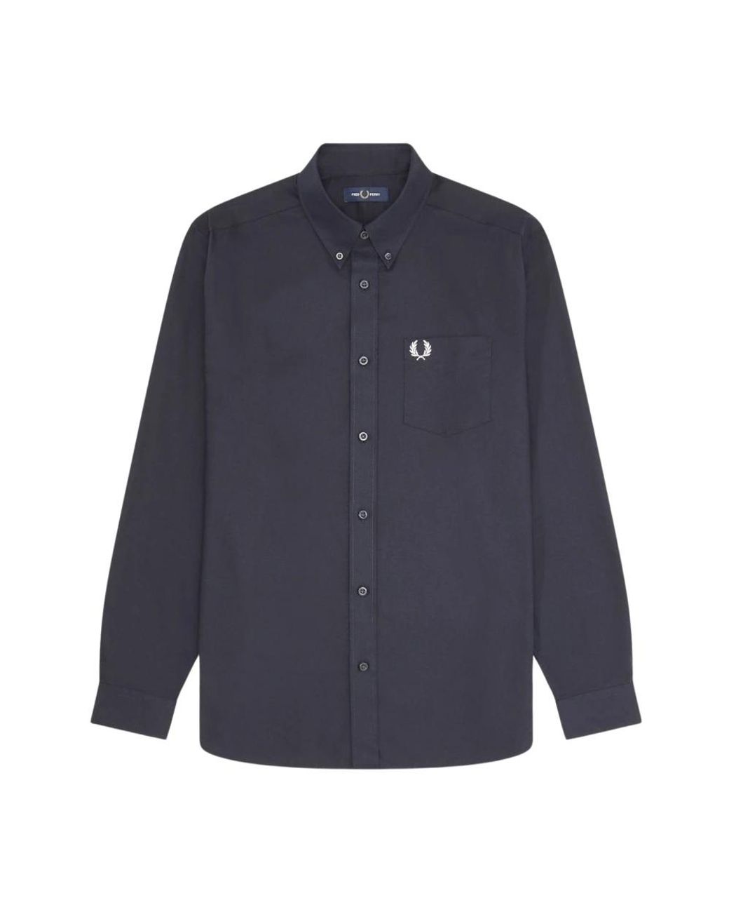 Fred Perry Blue Casual Shirts for men