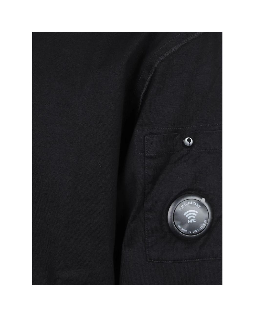 C P Company Black T-Shirts for men