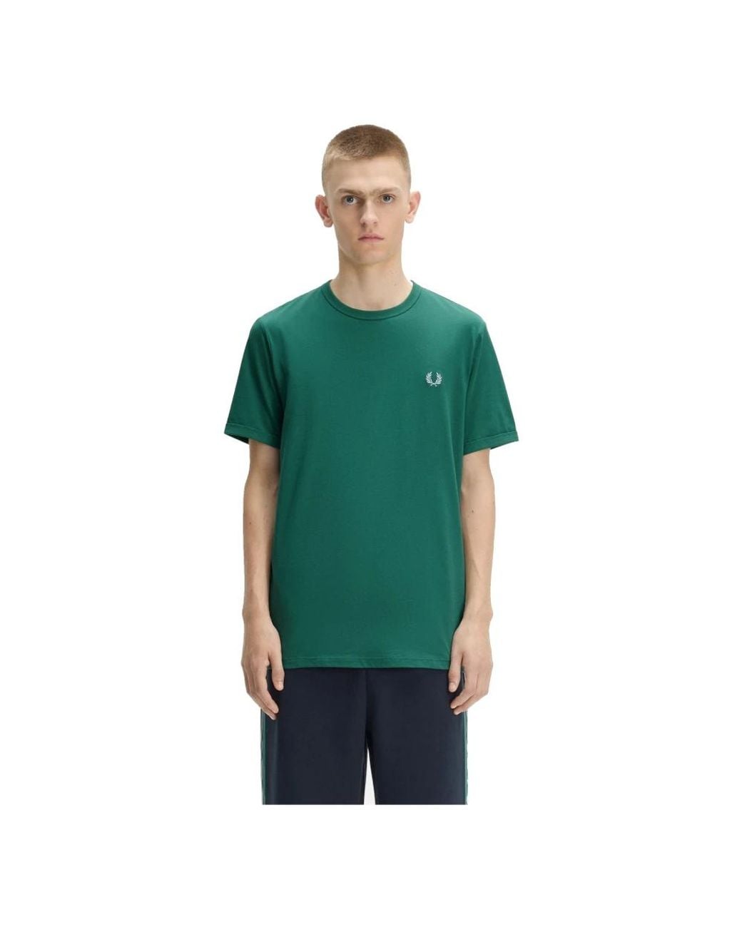 Fred Perry Green T-Shirts for men