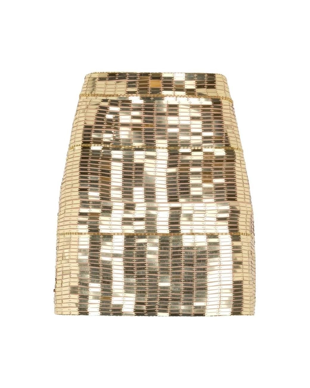 Roberto Cavalli Natural Short Skirts