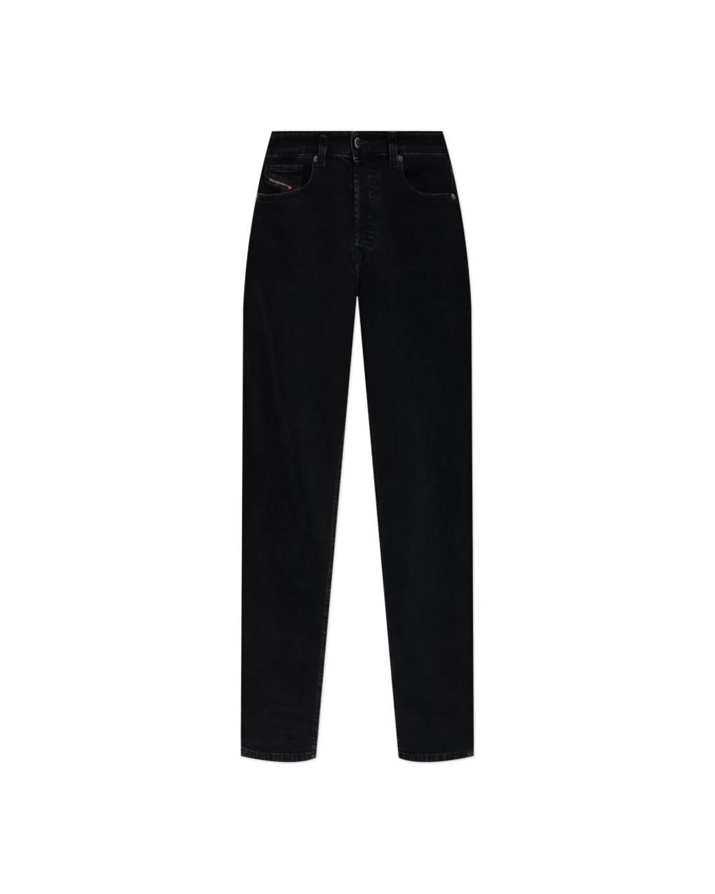 DIESEL Black Straight Jeans