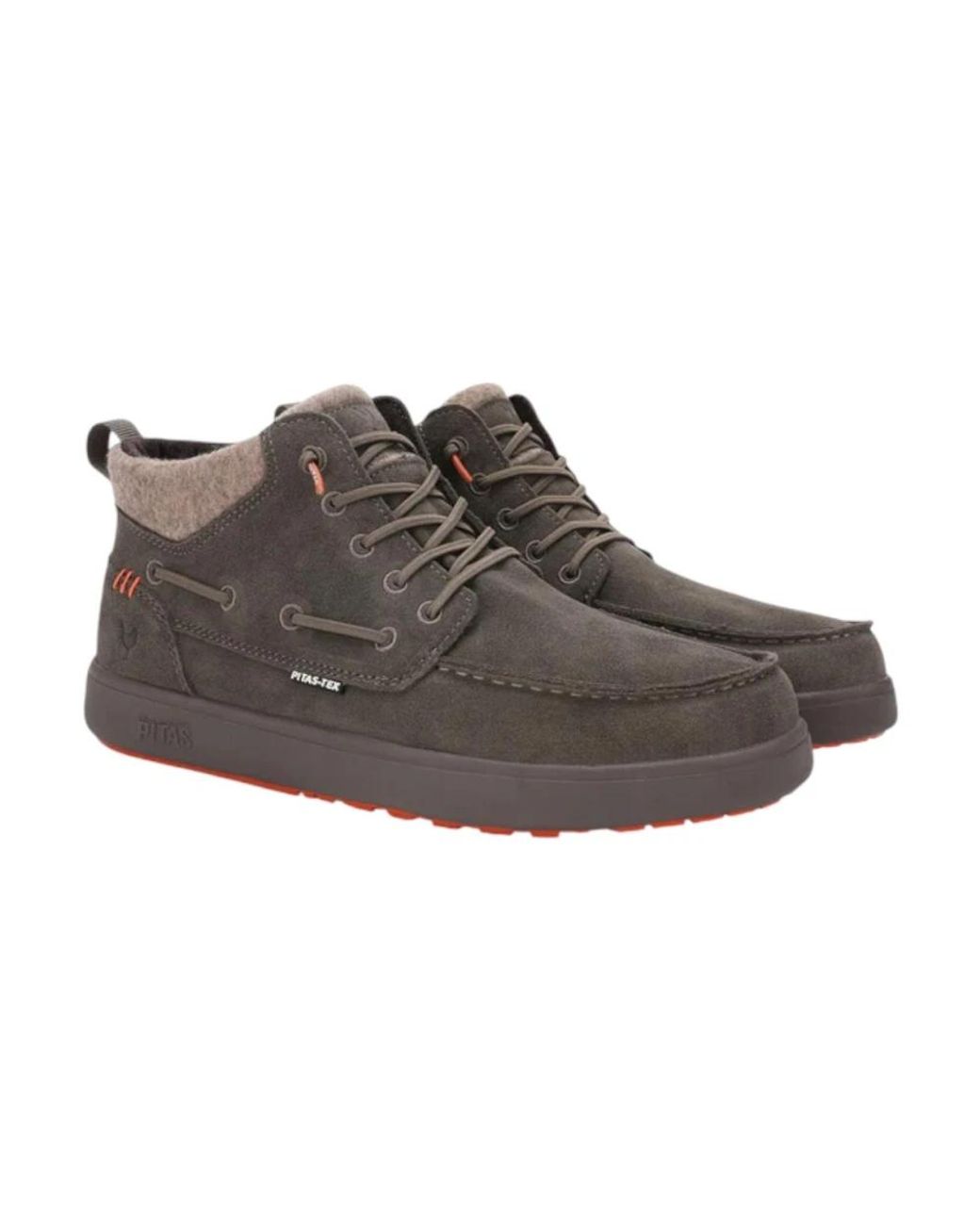 WALK IN PITAS Brown Lace-Up Boots for men