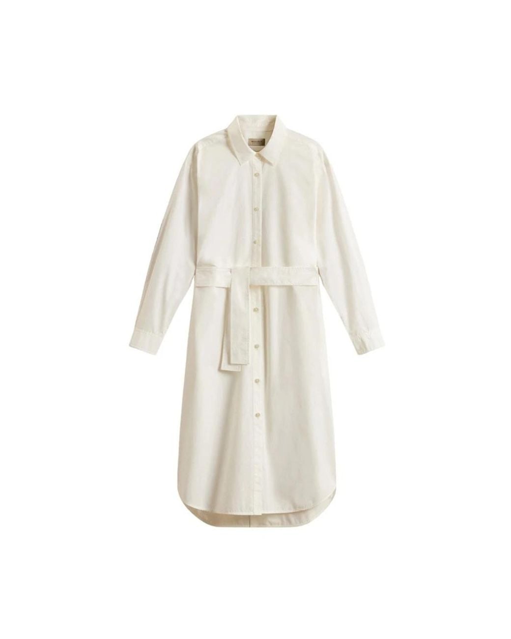 Woolrich White Shirt Dresses