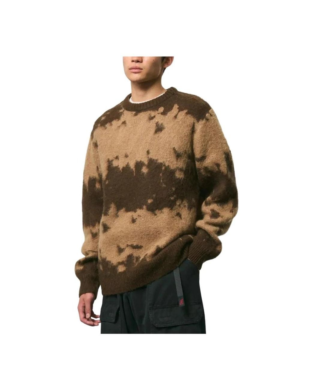 Gramicci Brown Round-Neck Knitwear for men