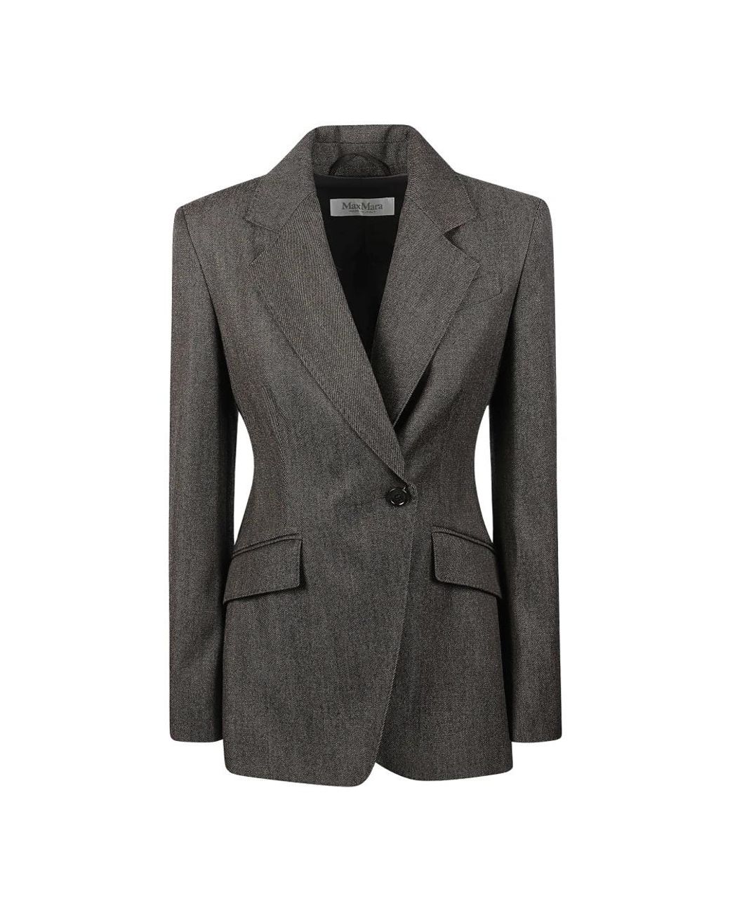 Max Mara Mxm Neutro Jas in het Black