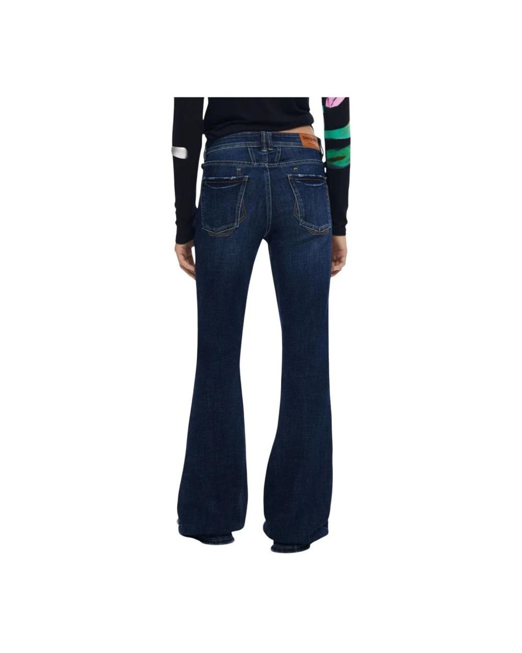 Desigual Blue Flared Jeans