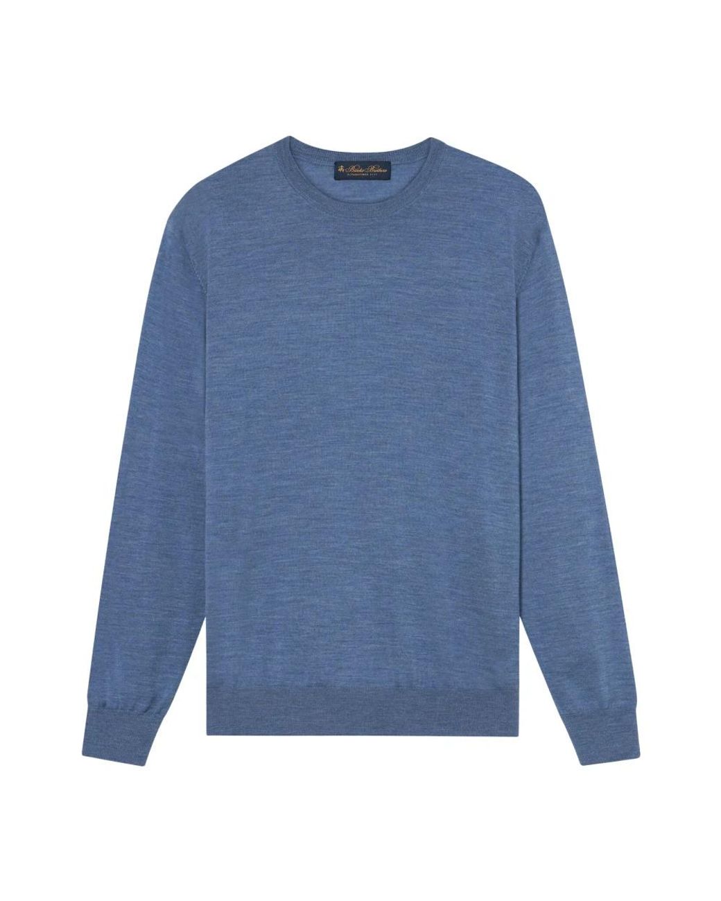 Brooks Brothers Blue Round-Neck Knitwear for men