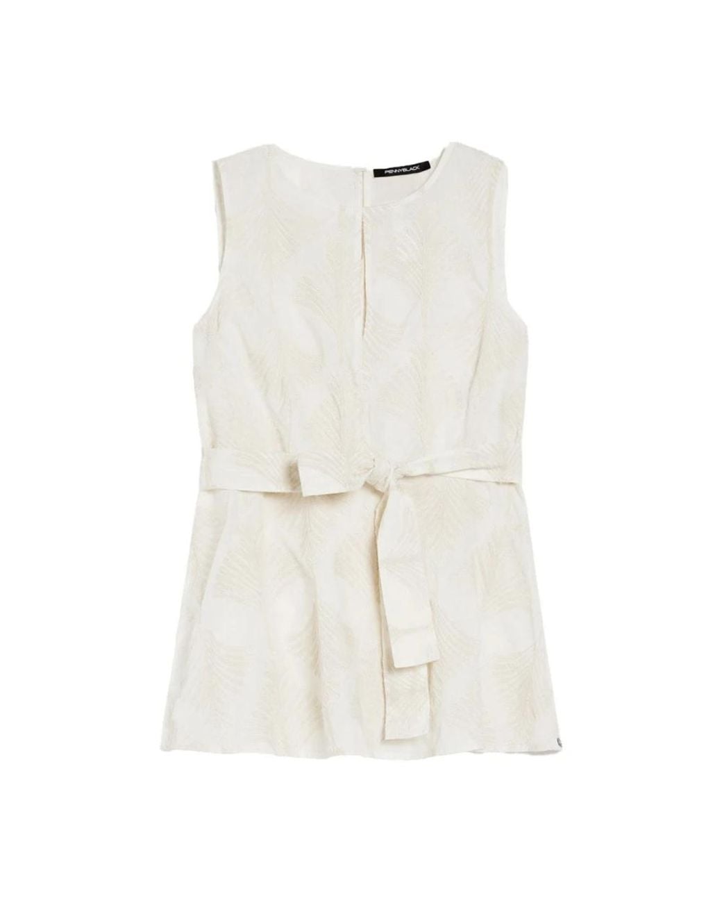 Pennyblack Natural Sleeveless Tops