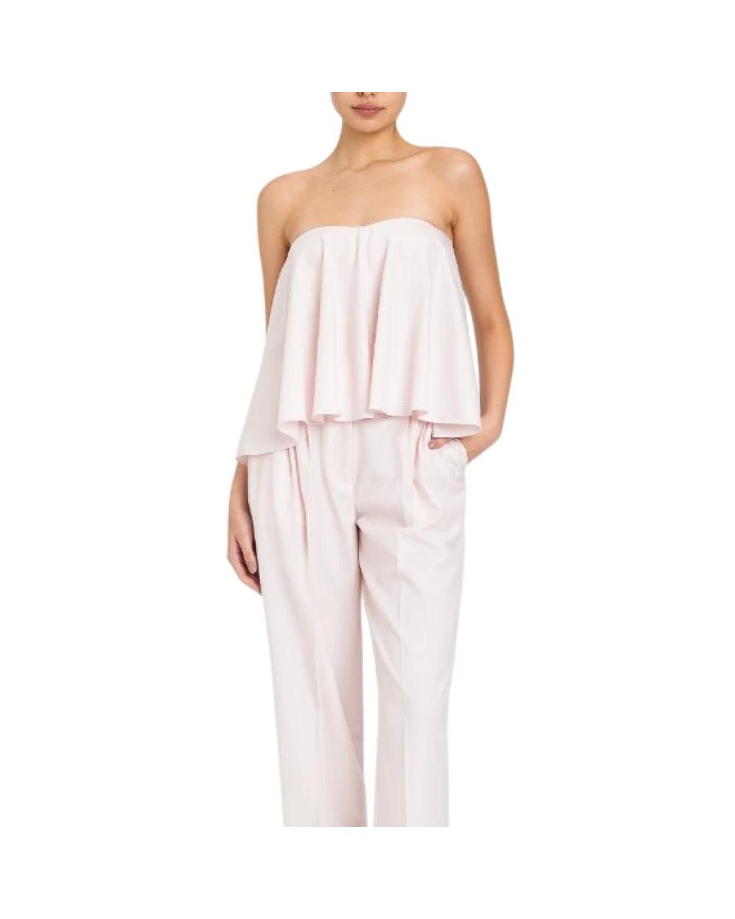 Twinset White Sleeveless Tops
