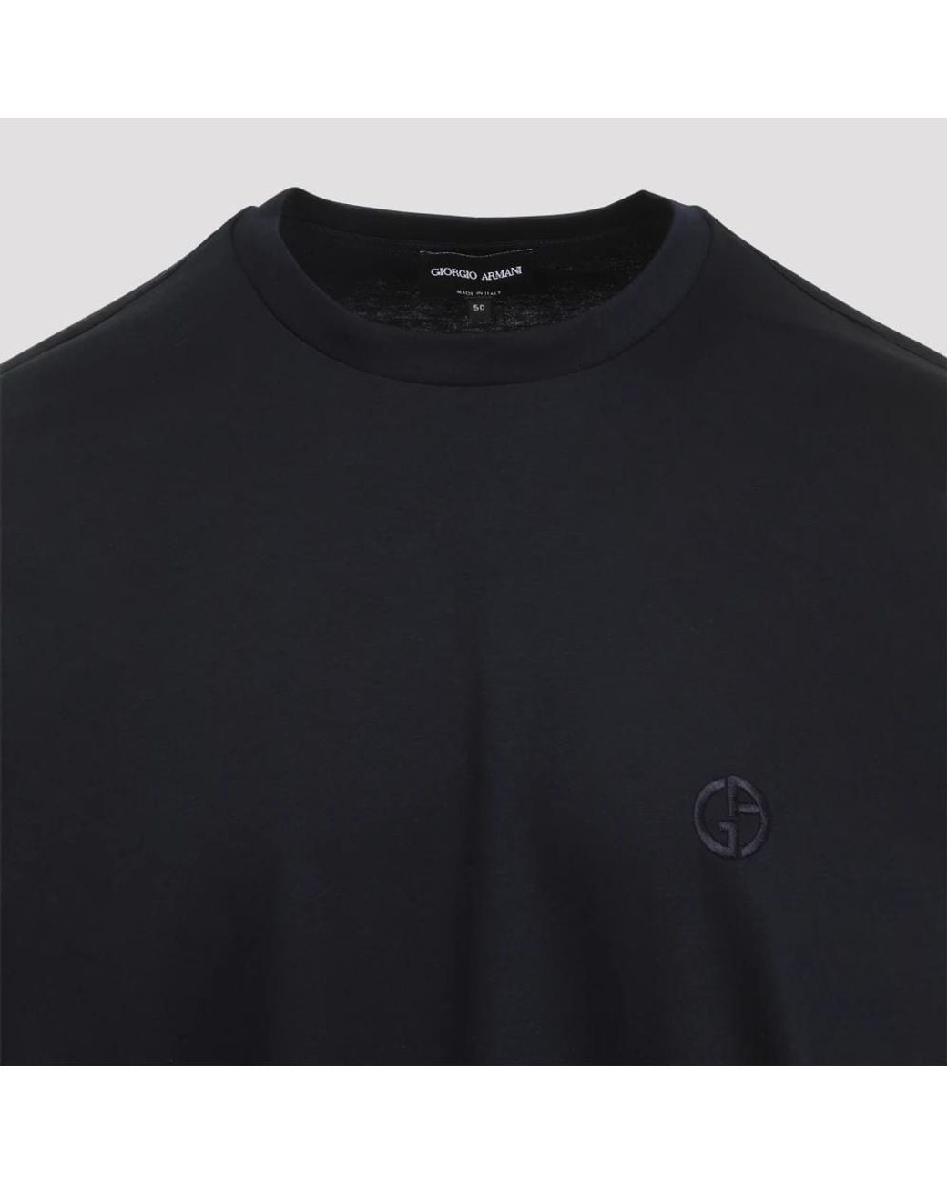 Giorgio Armani Black T-Shirts for men