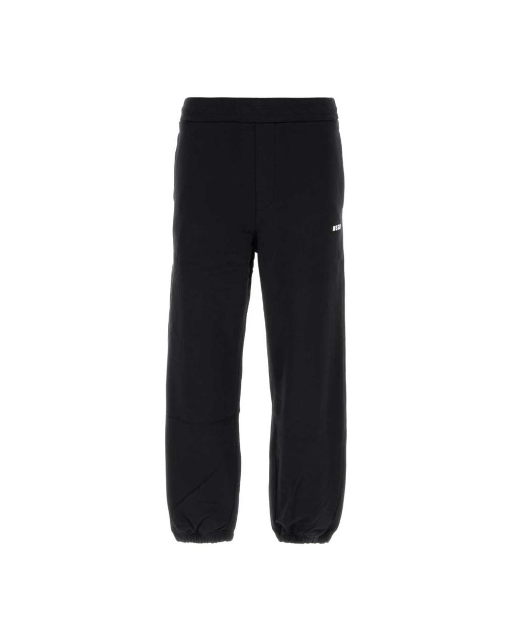MSGM Black Sweatpants for men