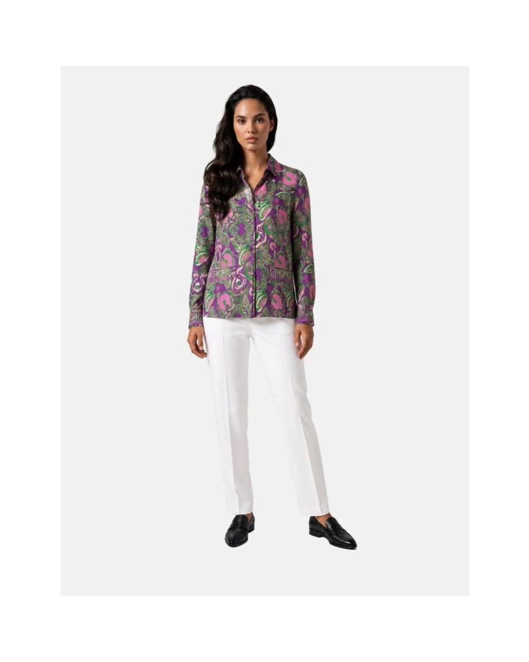 Carolina Herrera Green Shirts