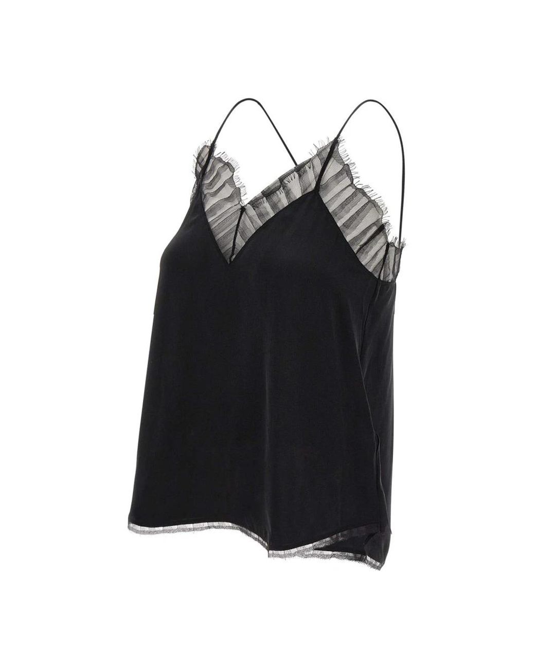 IRO Black Sleeveless Tops