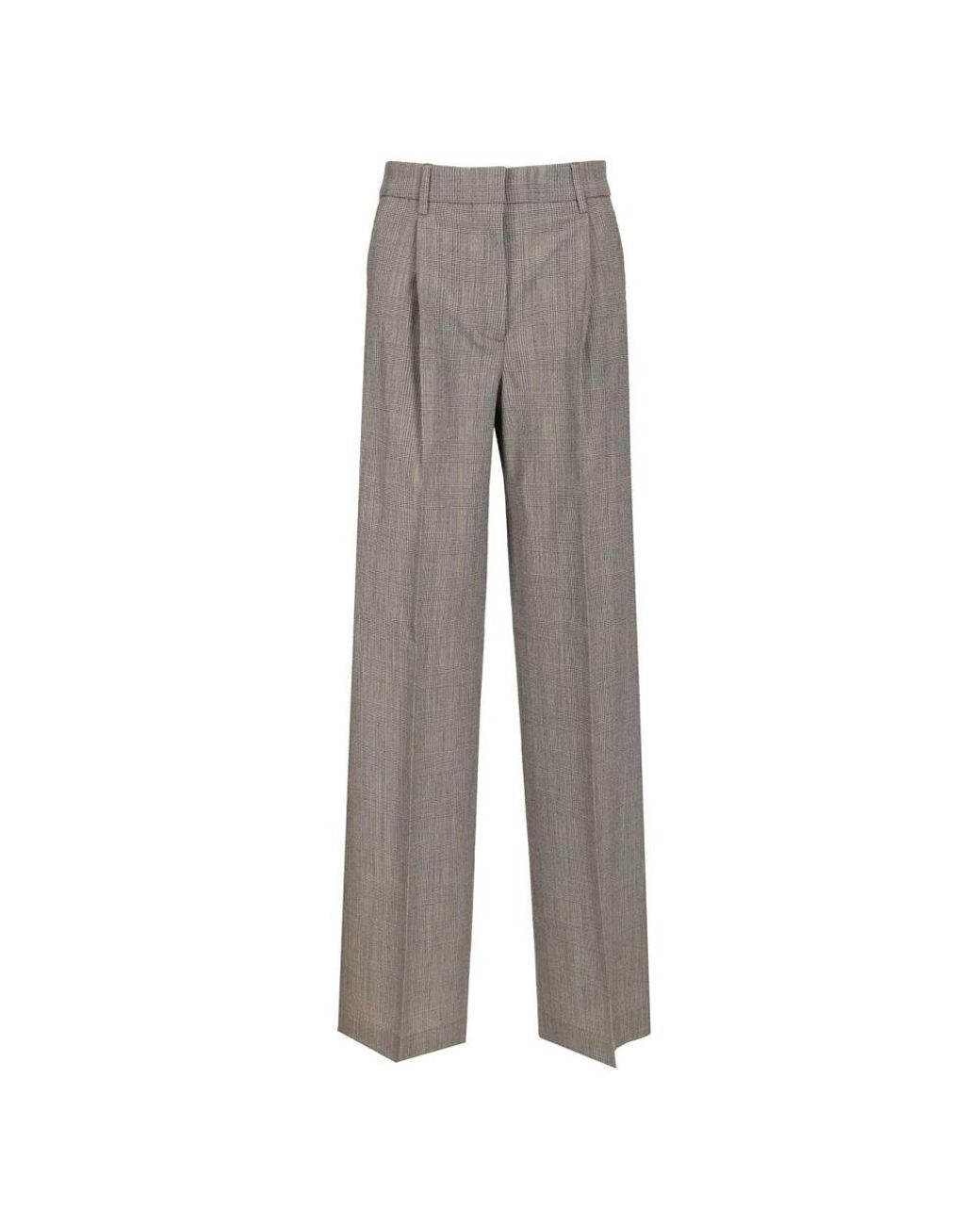 Golden Goose Deluxe Brand Gray Wide Trousers