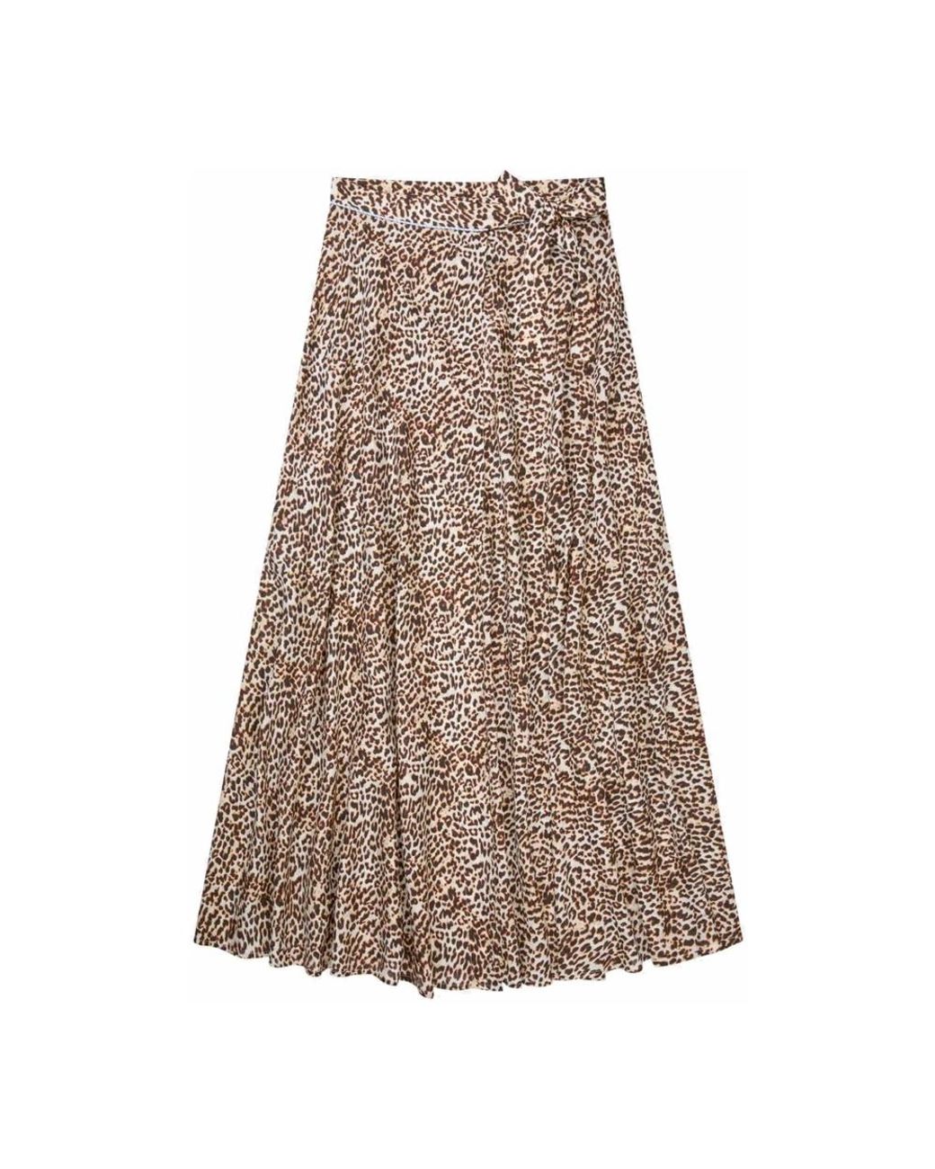 Munthe Brown Midi Skirts