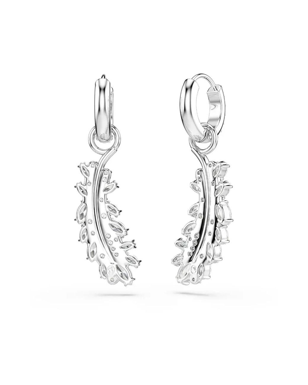 Earrings Swarovski de color Metallic