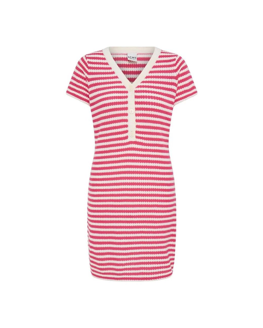 Knitted Dresses Ichi en coloris Pink