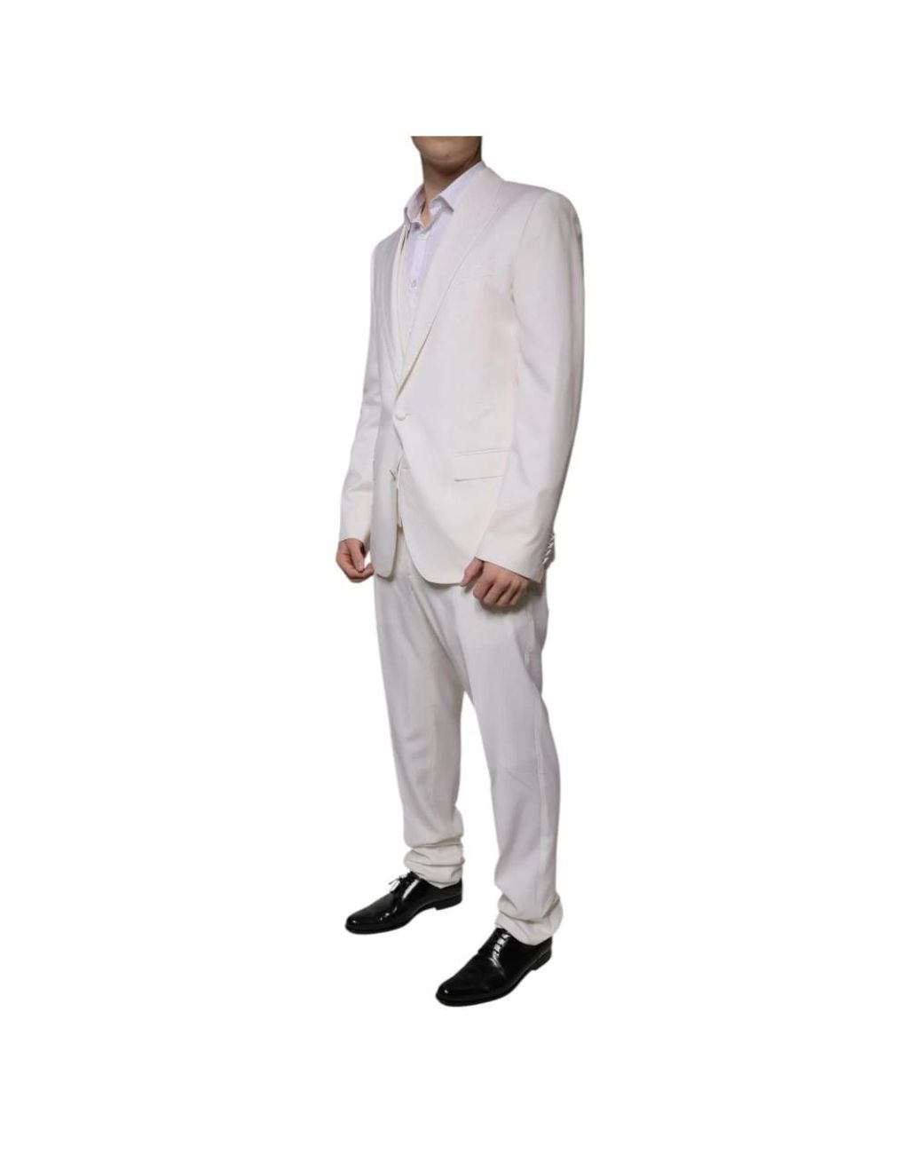 Dolce & Gabbana Gray Single Breasted Suits for men