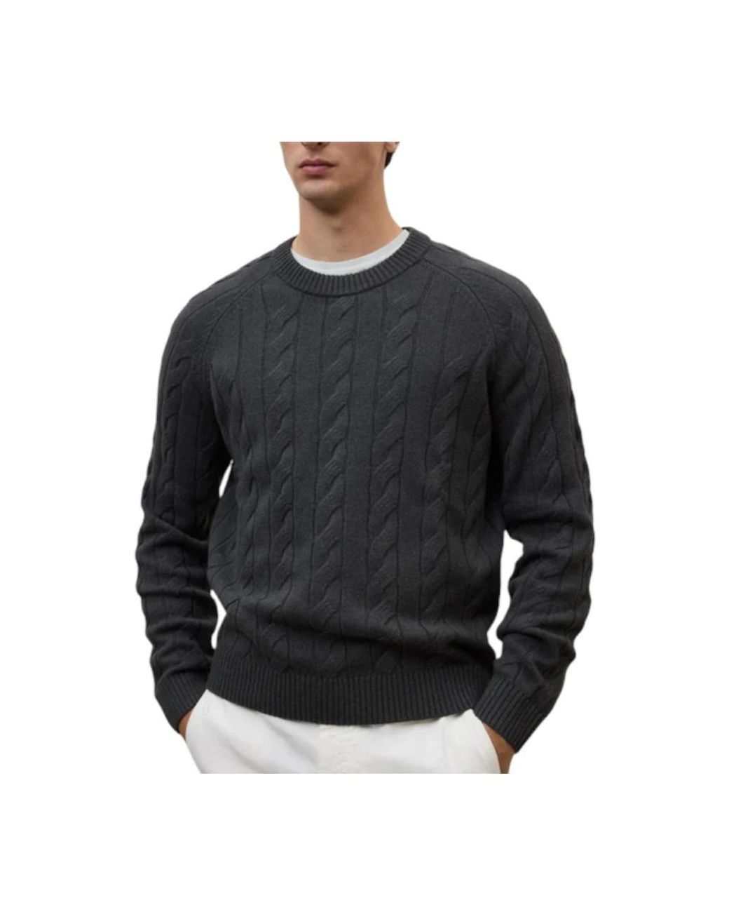 Ecoalf Green Round-Neck Knitwear for men