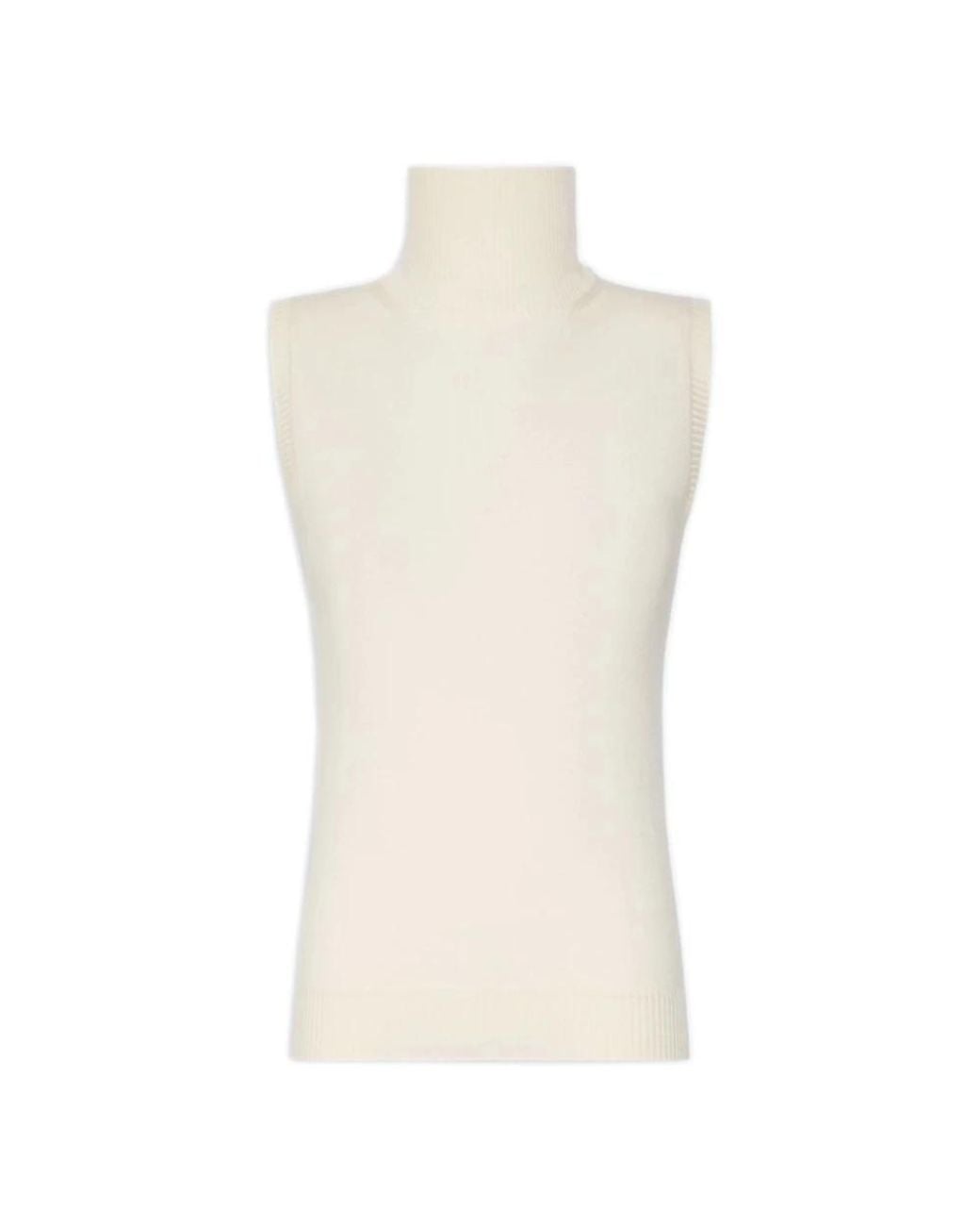 Sportmax White Turtlenecks