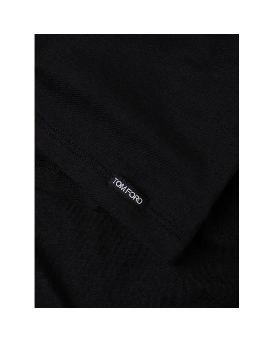 Tom Ford Black Long Sleeve Tops for men