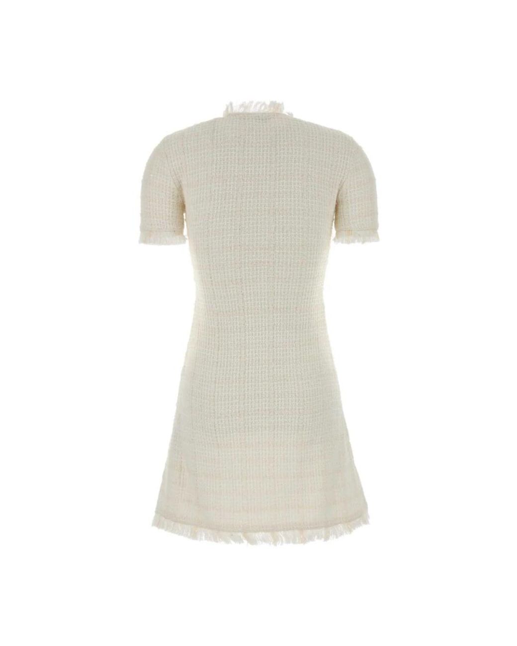 Short Dresses Self-Portrait de color White